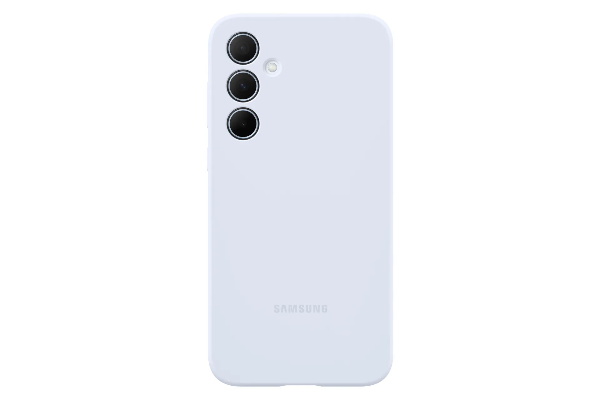 Samsung Galaxy A35 -silikonikuori, Vaaleansininen