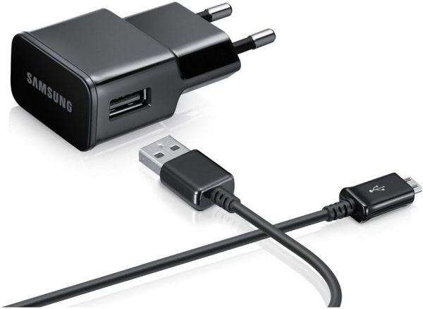 SAMSUNG FAST CHARGE WALL CHARGER (15 W/TYPE-C) BLACK