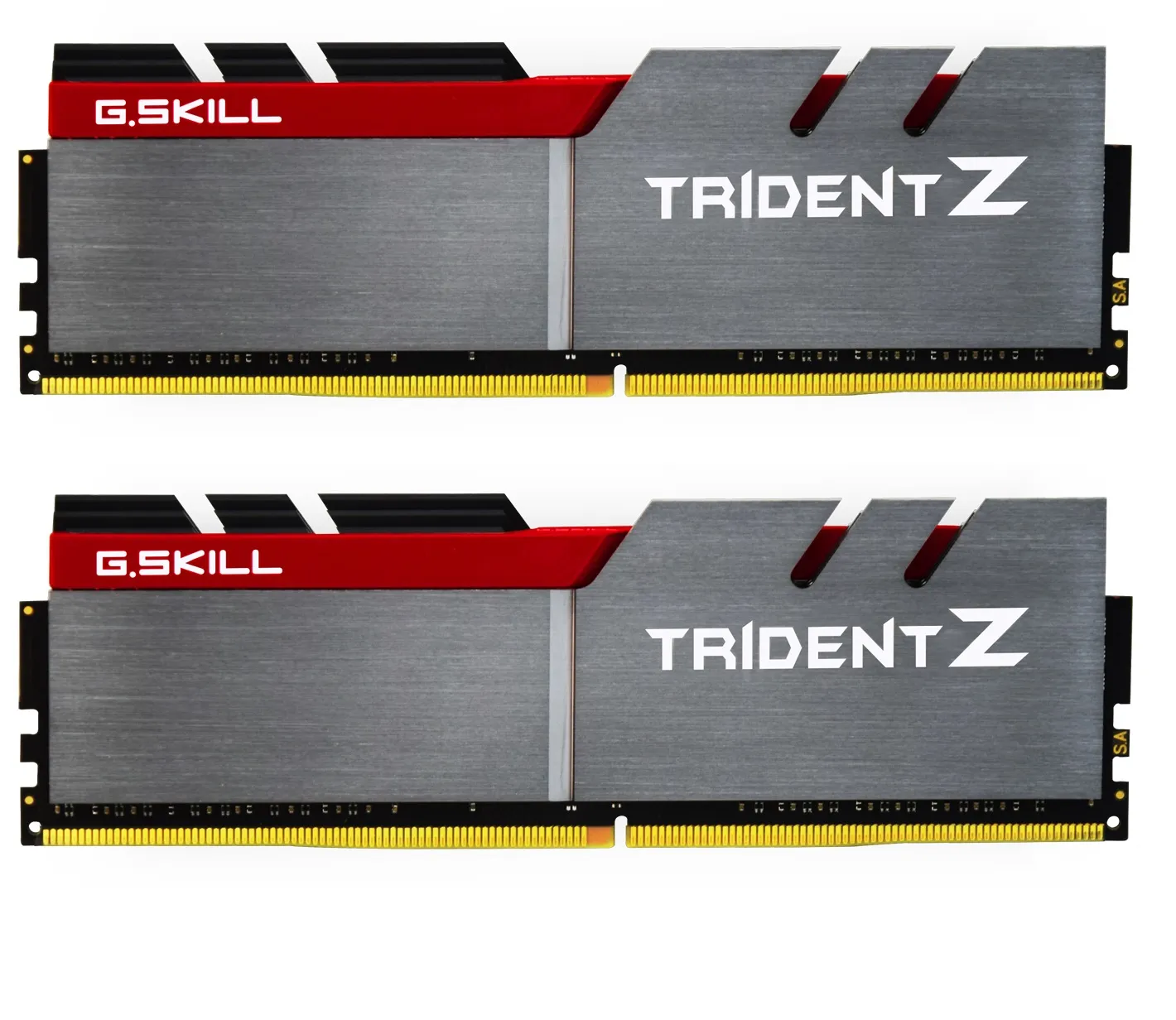 G.Skill Trident Z 16 GB (2 x 8 GB) DDR4 3200 MHz, CL16 - minne, Gr&aring;/R&ouml;d