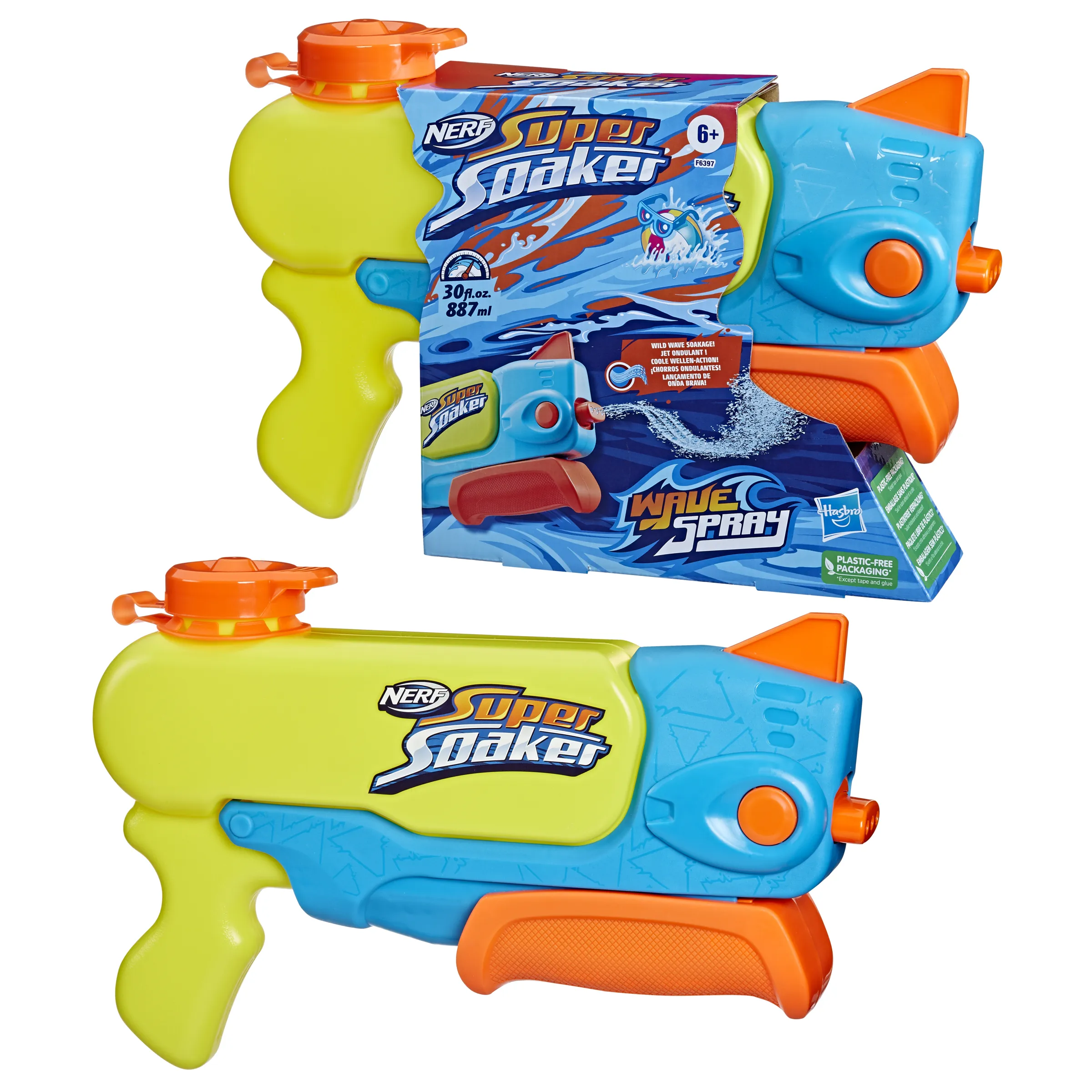 Nerf Super Soaker Wave Spray -vesipyssy