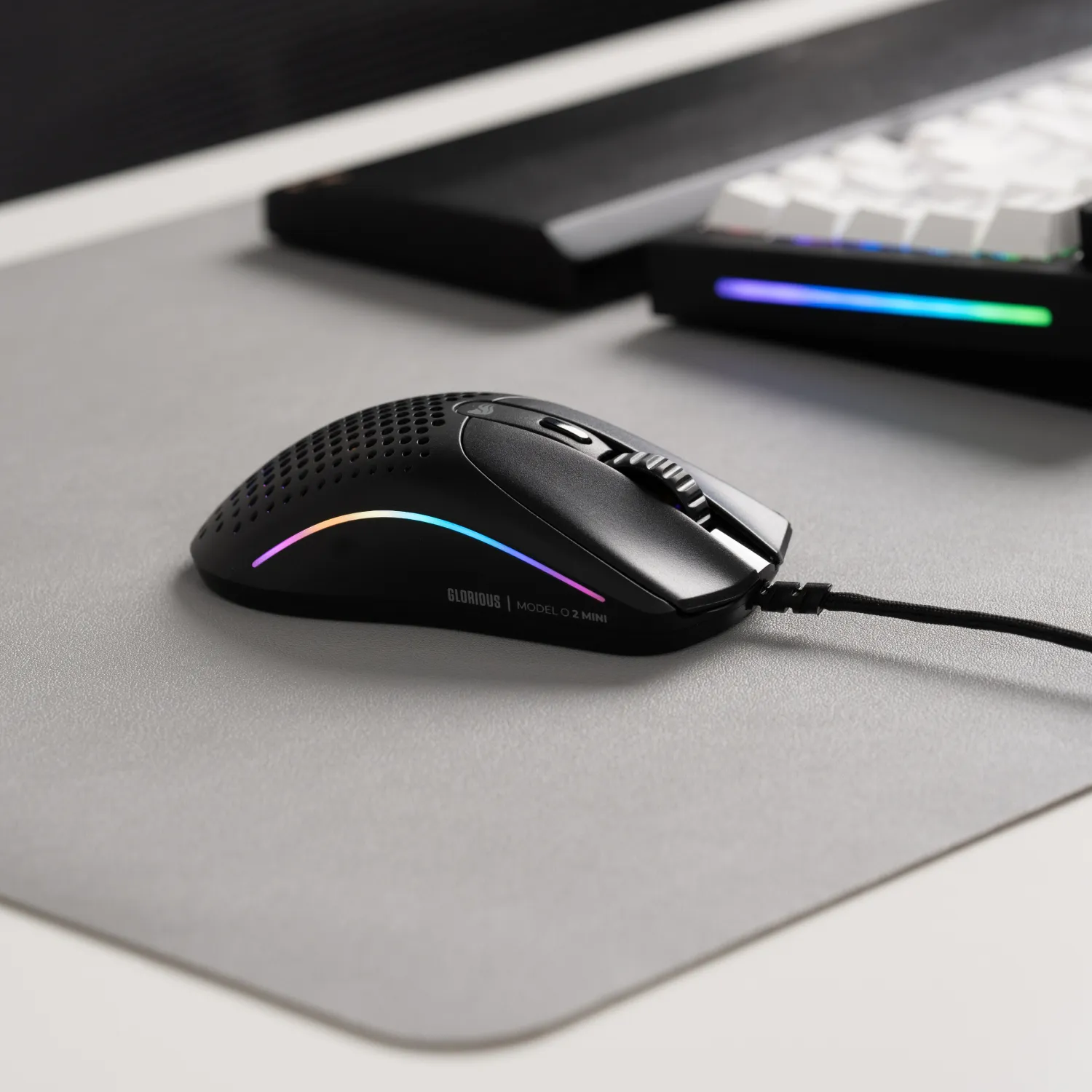 Glorious Model O 2 Mini Wireless Gaming Mouse, Matte Black