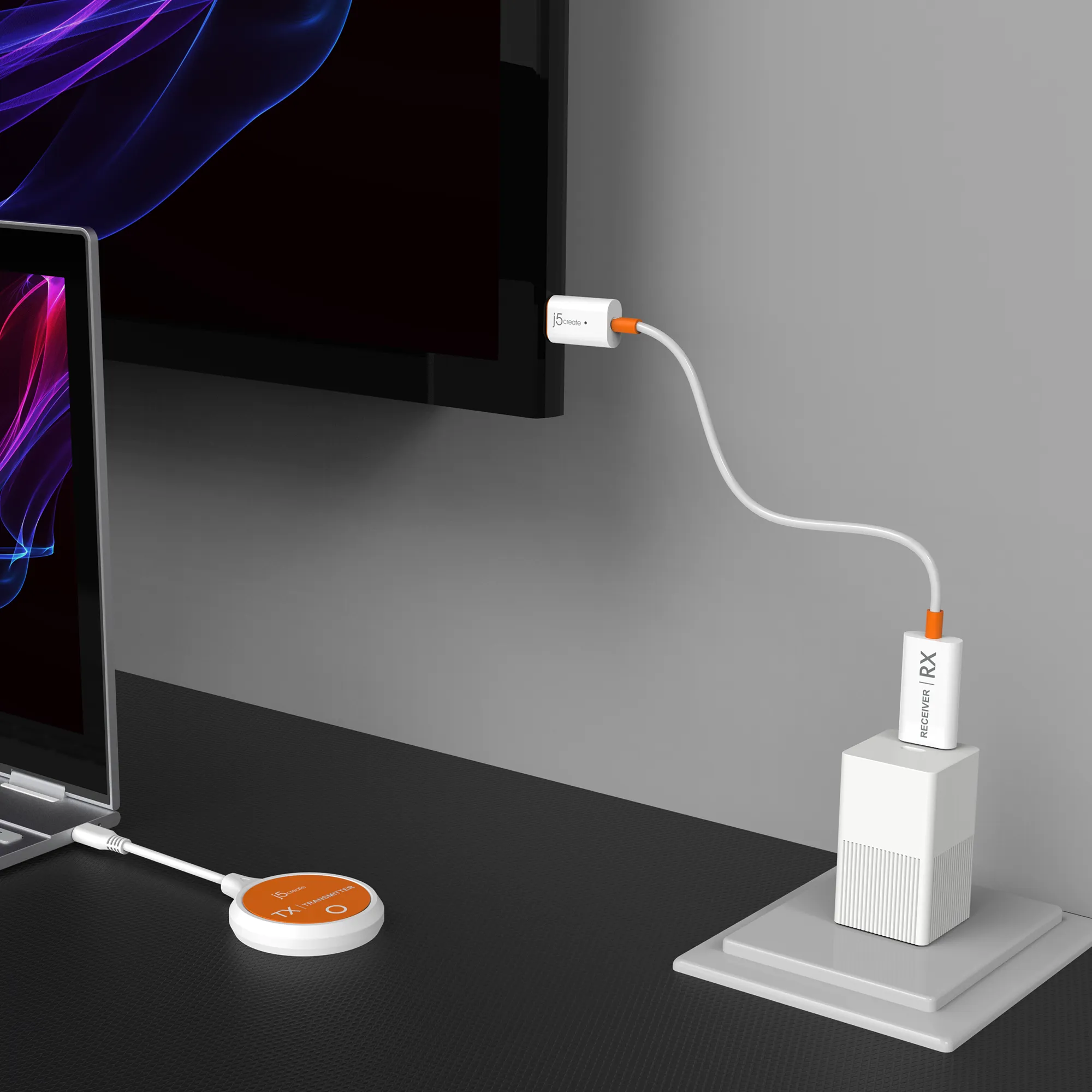 J5 Create SCREENCAST USB-C WIRELESS - DISPLAY HDMI EXTENDER