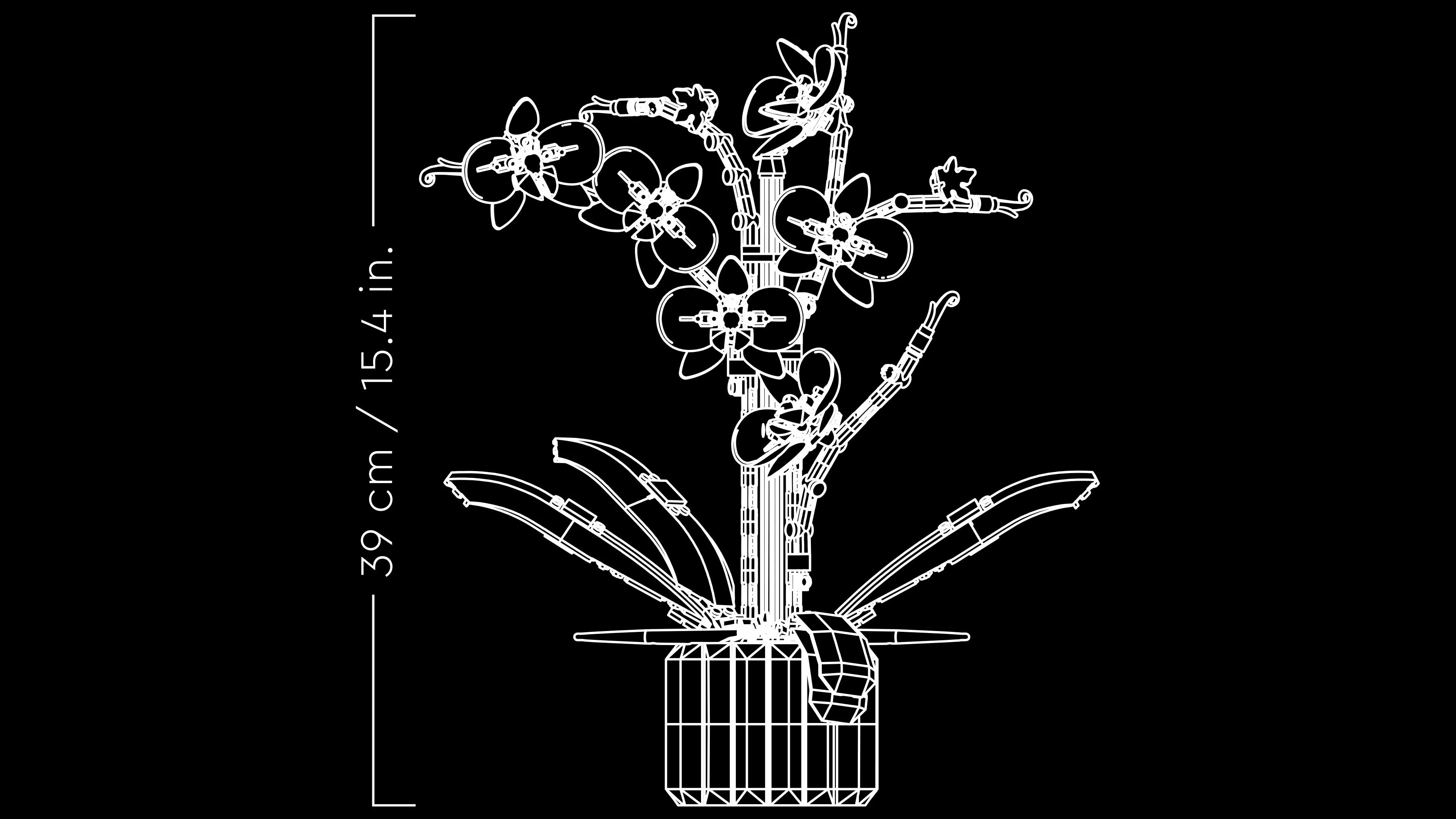 LEGO Icons Orchid 10311