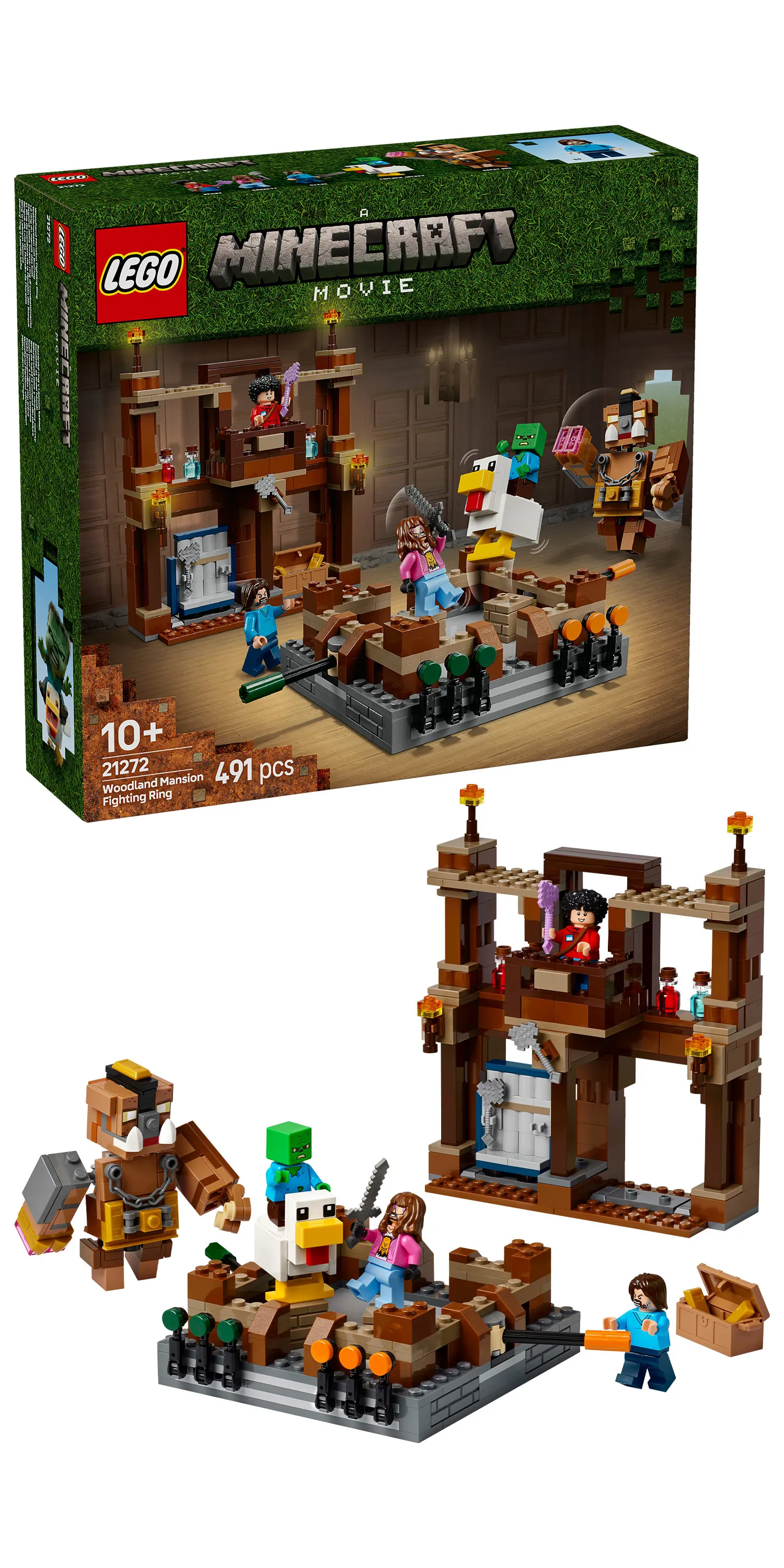 LEGO Minecraft The Wooden Fortress Battle Arena 21272