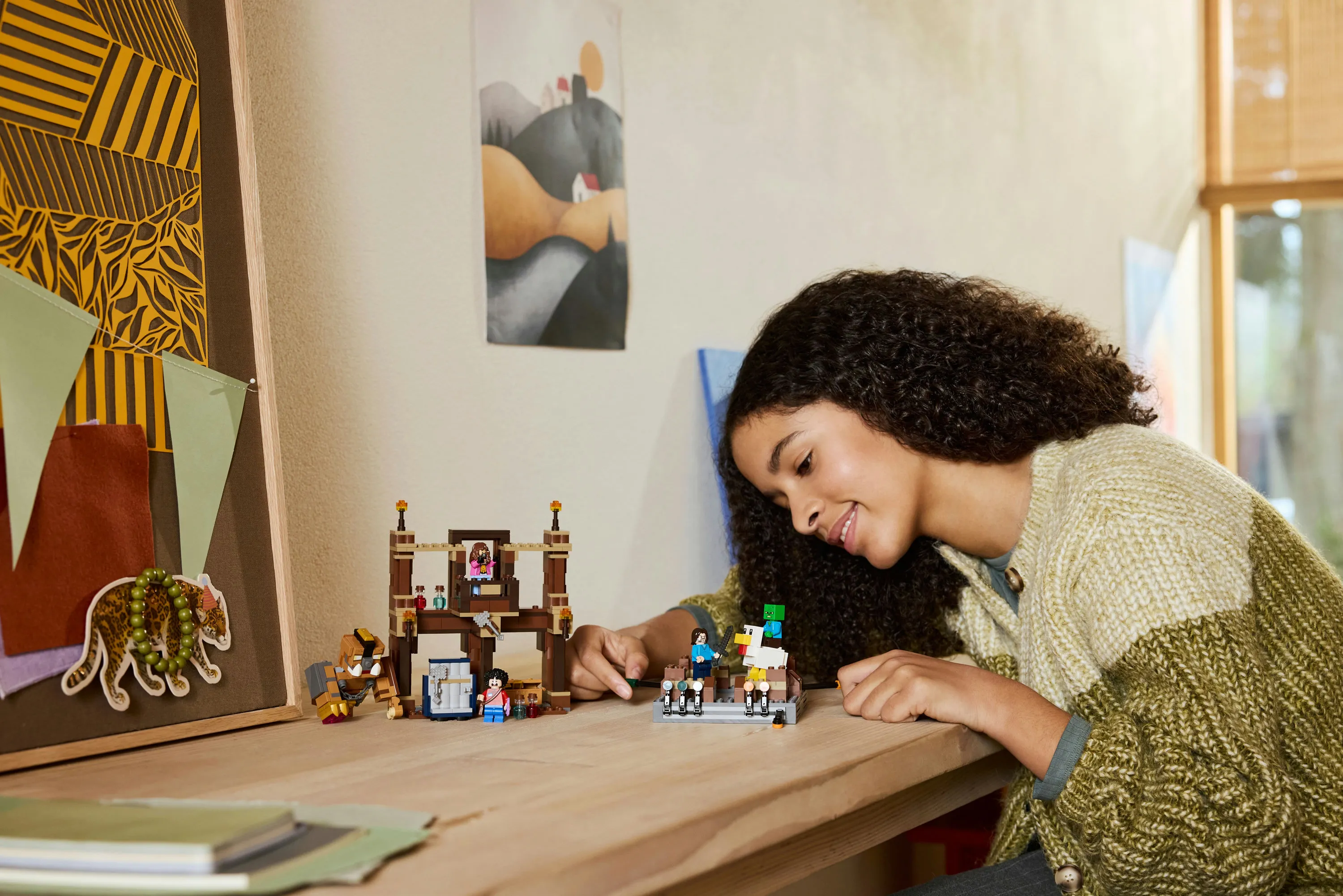 LEGO Minecraft The Wooden Fortress Battle Arena 21272