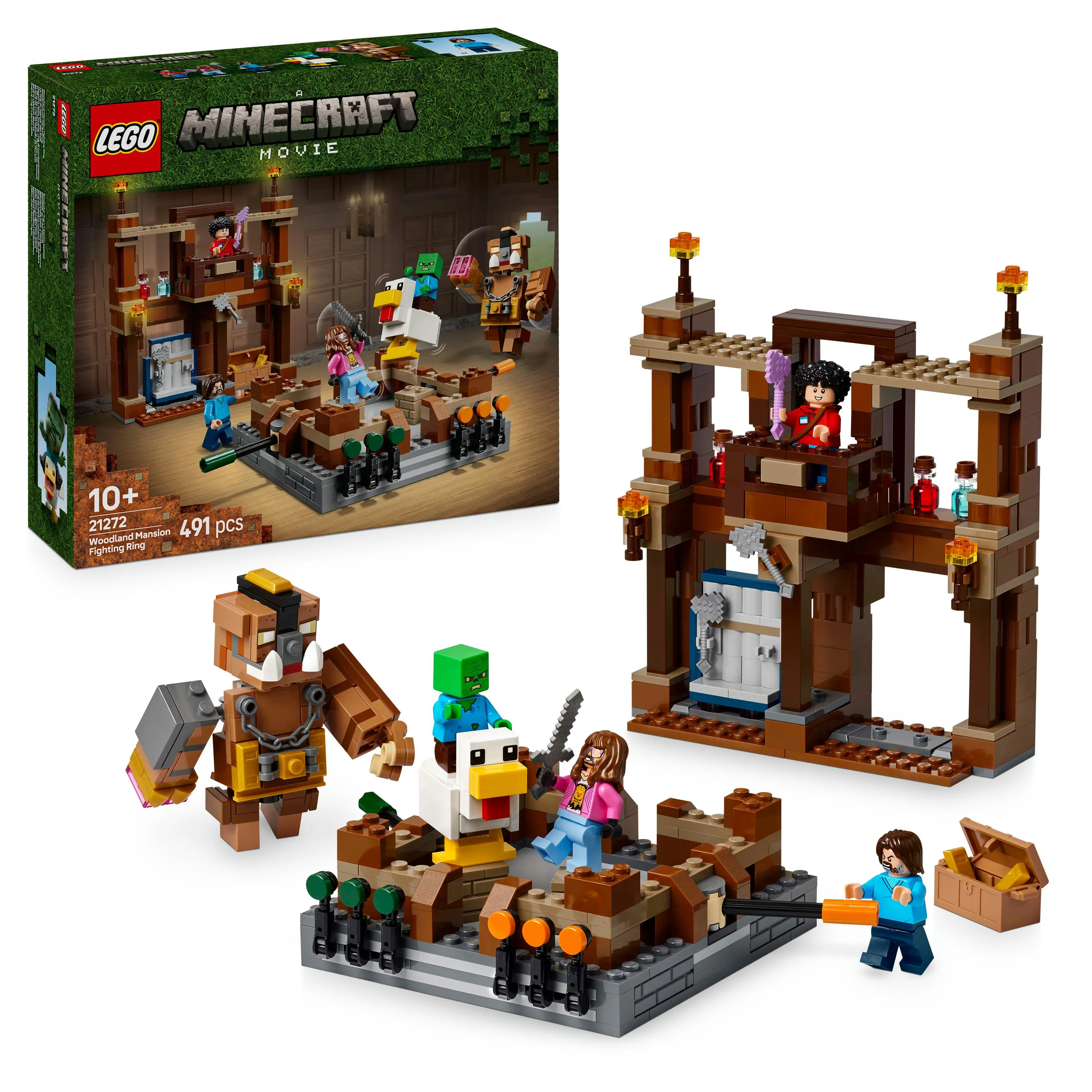 LEGO Minecraft The Wooden Fortress Battle Arena 21272