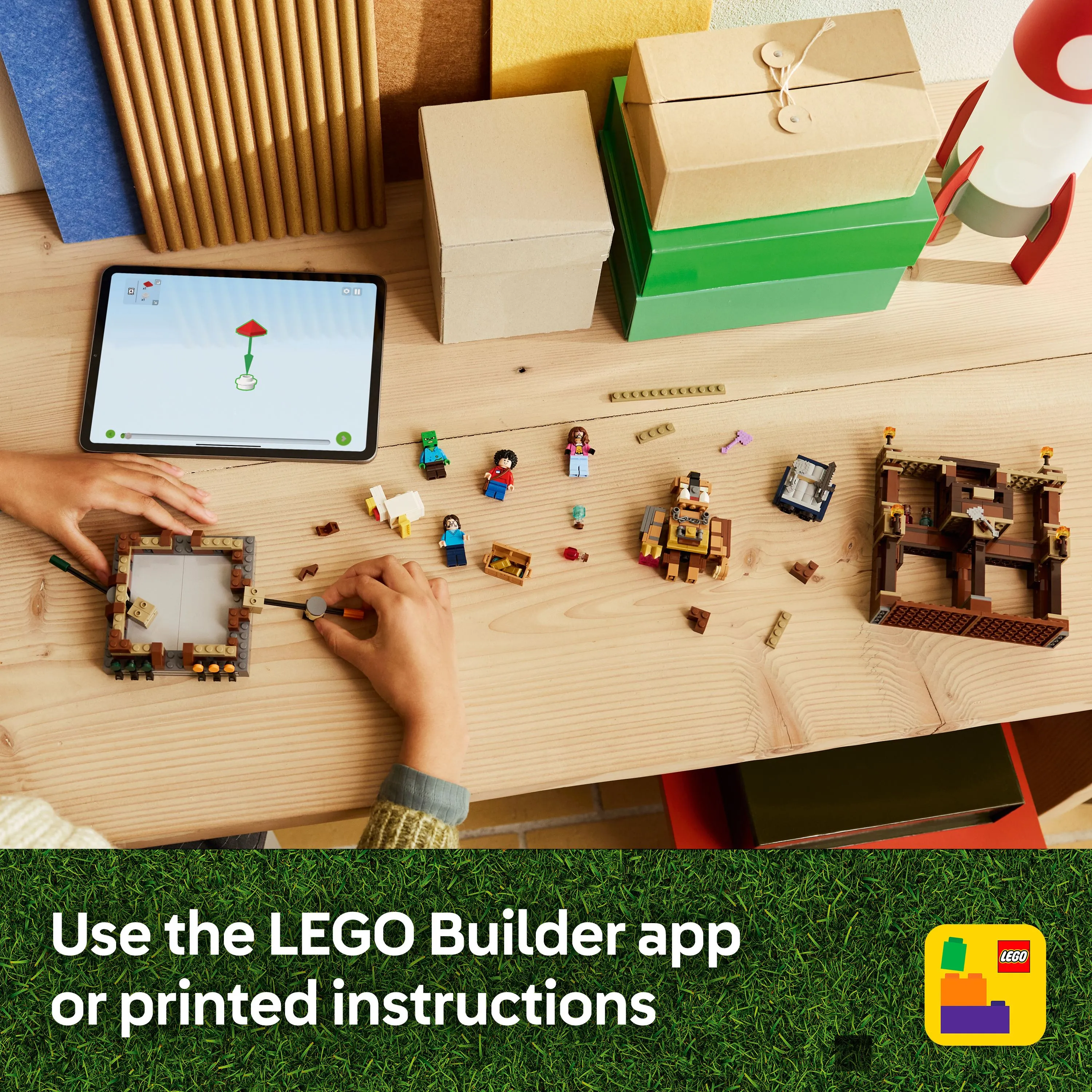 LEGO Minecraft The Wooden Fortress Battle Arena 21272