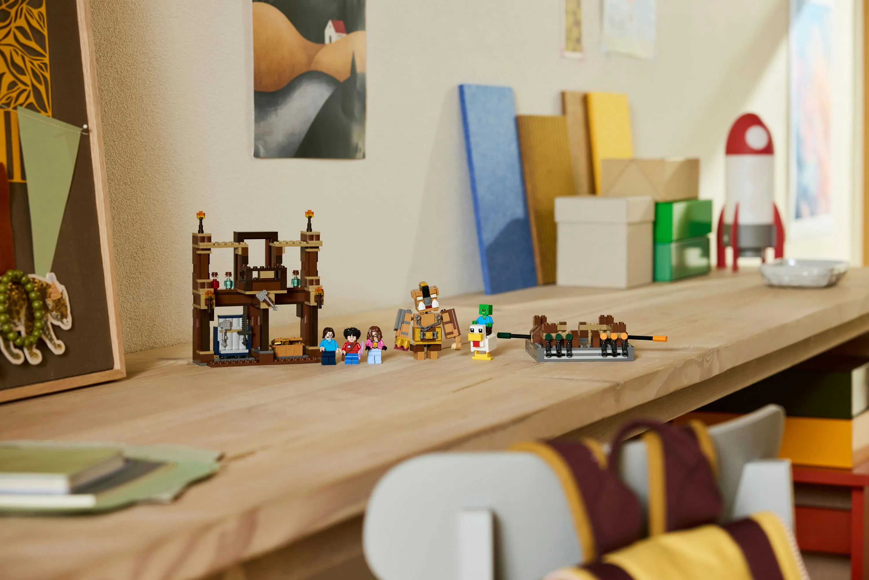 LEGO Minecraft The Wooden Fortress Battle Arena 21272