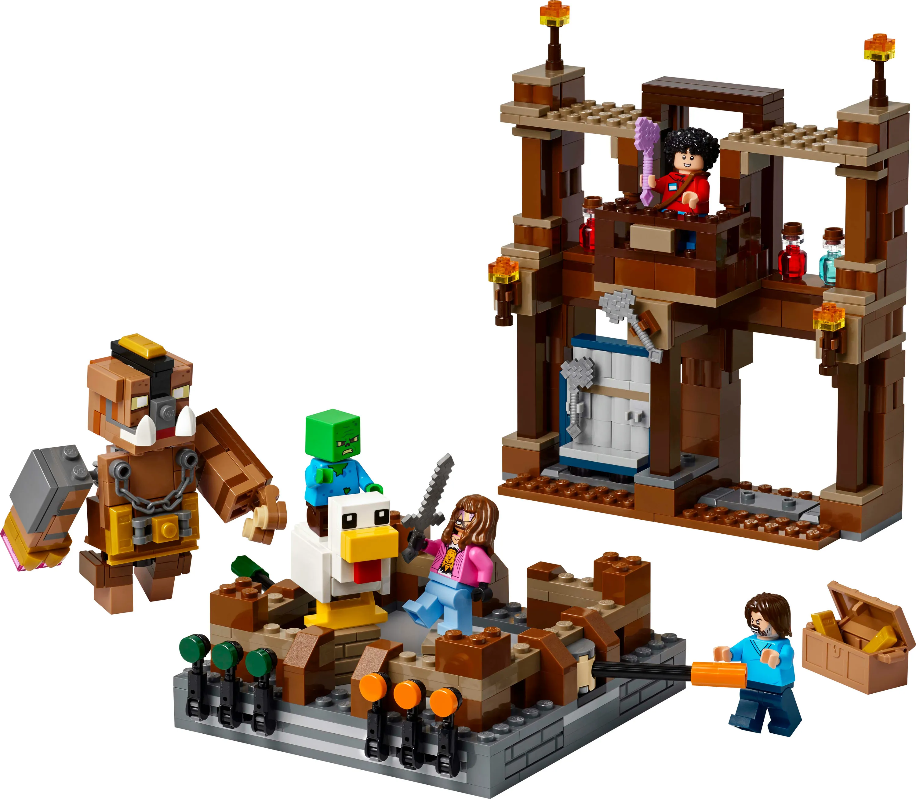 LEGO Minecraft The Wooden Fortress Battle Arena 21272