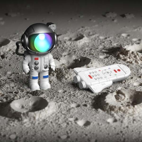 MOB Mini Stellar Light Space White Astronaut