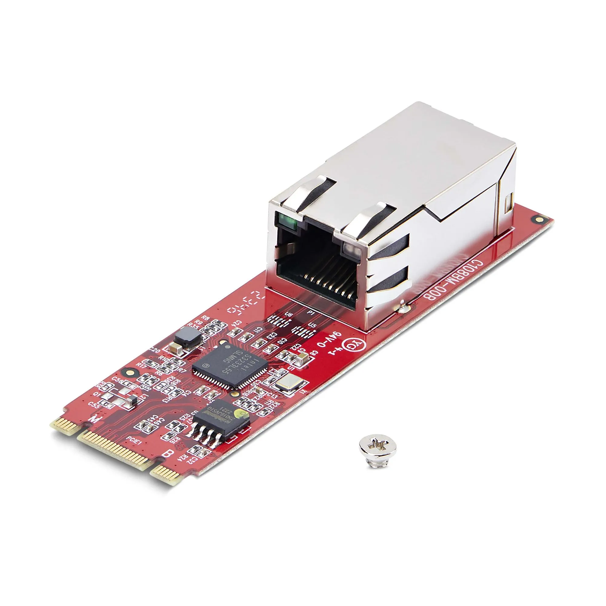 STARTECH.COM 1-Port 2.5GbE 2280m.2 Network Card NBASE-T PCIe Ethernet Intel I225-V Multi-Gigabit SFF/Desktop PC LAN Card