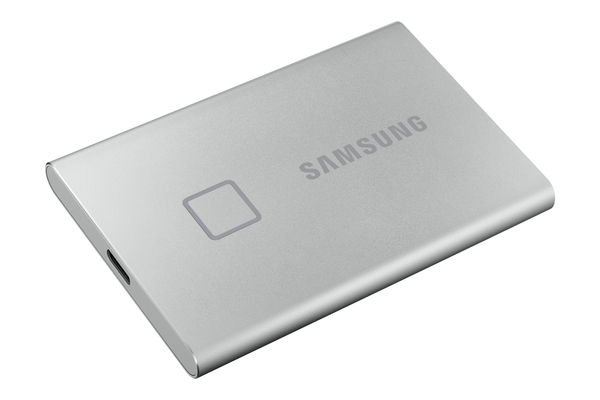 Samsung T7 Touch 2TB - External SSD, Silver