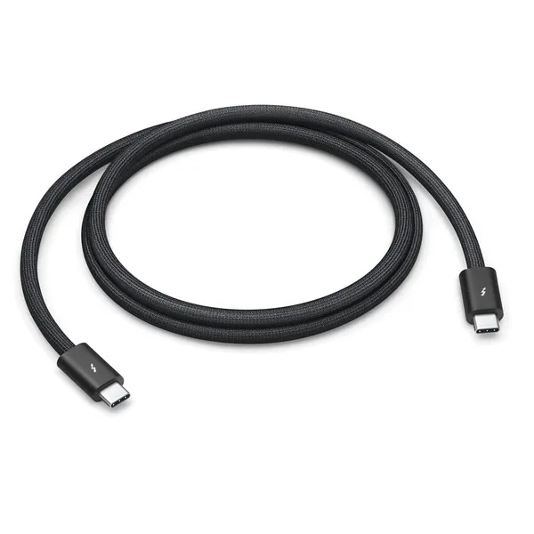 Apple Thunderbolt 4 (USB‑C) Pro Cable, Black, 1m