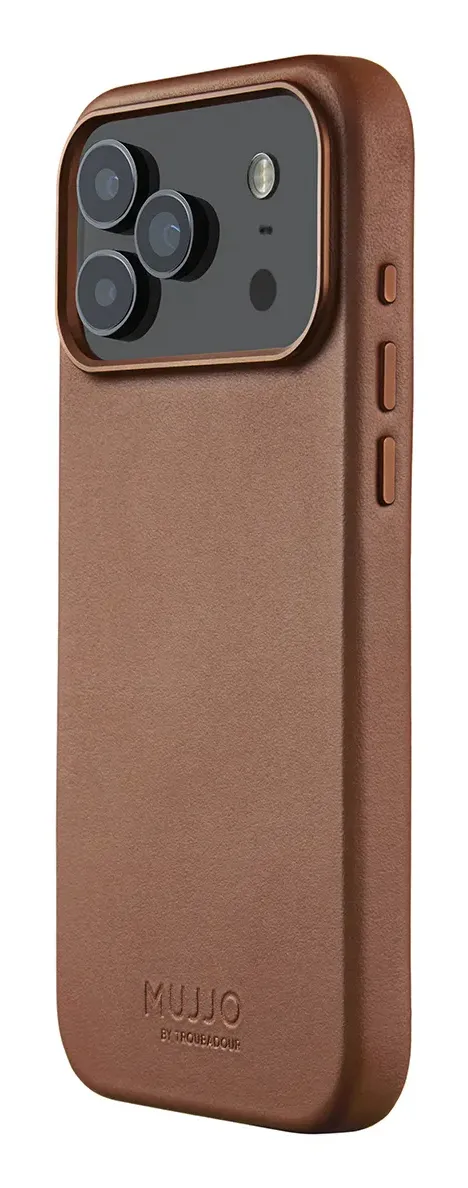 Mujjo Velore MagSafe, iPhone 17 Pro Max -suojakuori, Tan