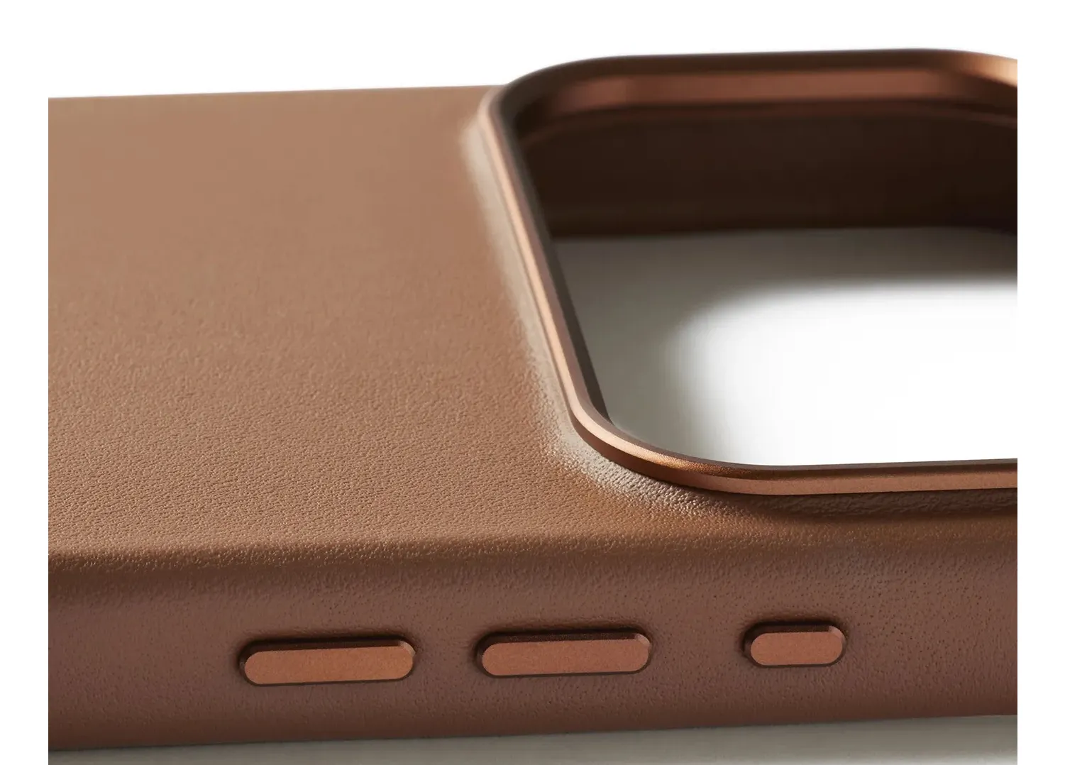 Mujjo Velore MagSafe, iPhone 17 Pro Max -suojakuori, Tan