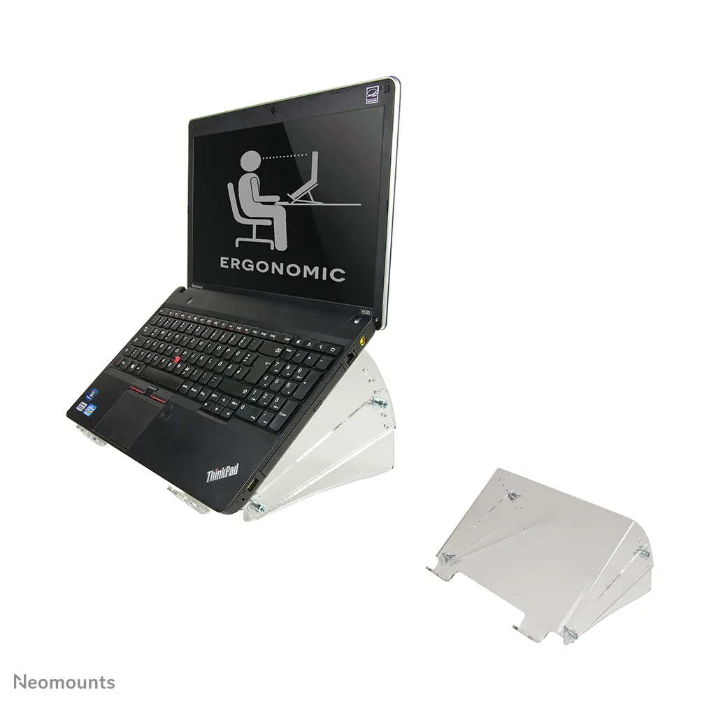 NEWSTAR Acrylic Notebook Raiser tilt: 20 - 40 degrees