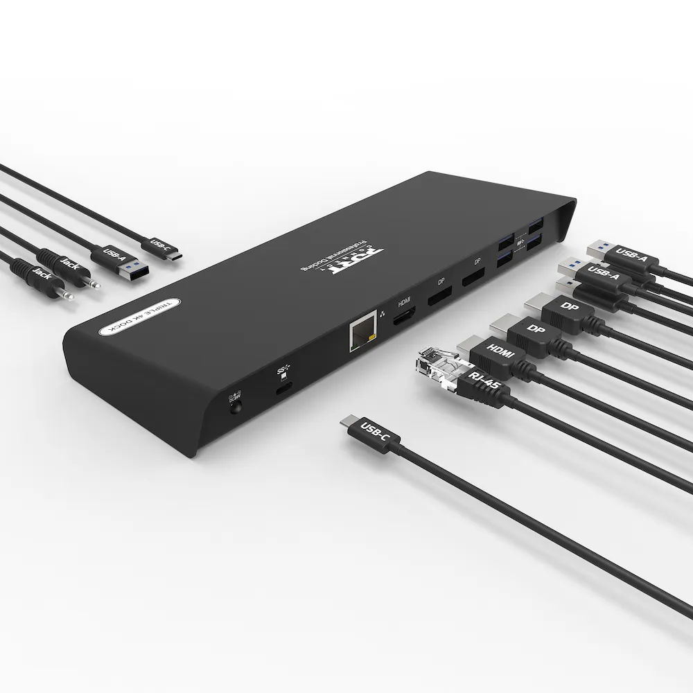 PORT Designs USB-C Office Docking Station 3 x 4K- 901904-EU