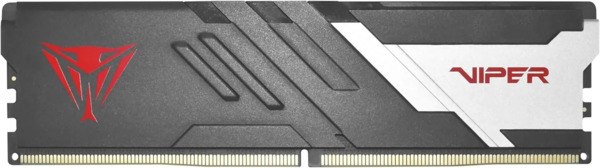Patriot Viper Venom 16 Gt (1 x 16 Gt) DDR5 6000 MHz, CL36 -muisti, musta / hopea (XMP/EXPO)
