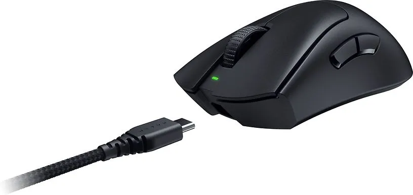 Razer Deathadder V3 Pro - tr&aring;dl&ouml;s spelmus, svart