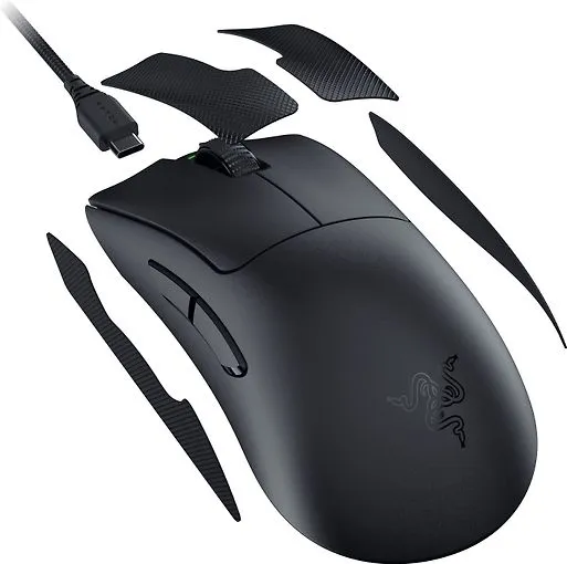 Razer Deathadder V3 Pro - tr&aring;dl&ouml;s spelmus, svart