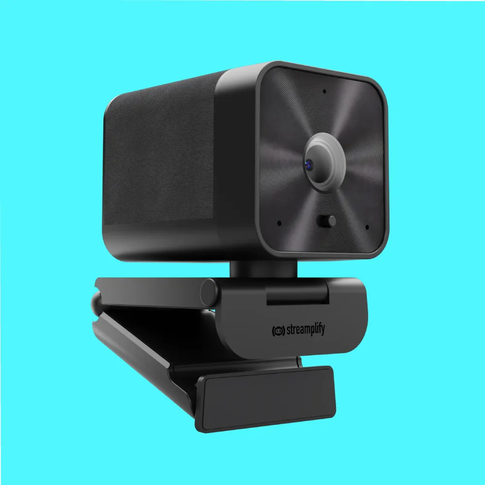Streamplify CAM G Quad HD 1440p, Autofocus Webcam, Black