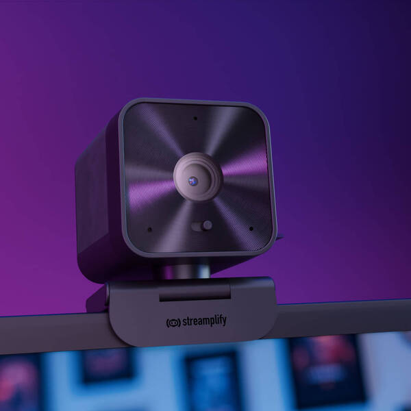 Streamplify Cam G, 1440p 30FPS -web-kamera, Musta