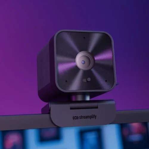 Streamplify CAM G Quad HD 1440p, Autofocus Webcam, Black