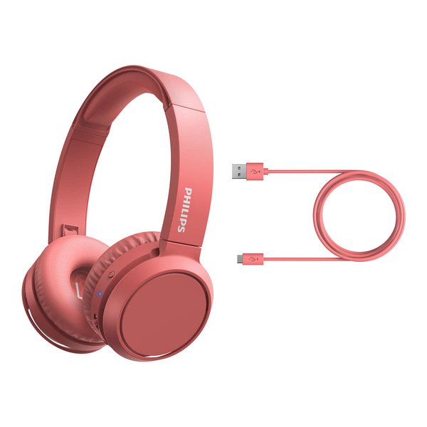 Philips H4205 bluetooth -headphones, red