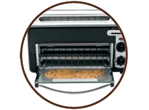 Tefal TL6008 Toaster, 1300 W, 2-slice, Aluminium/Black