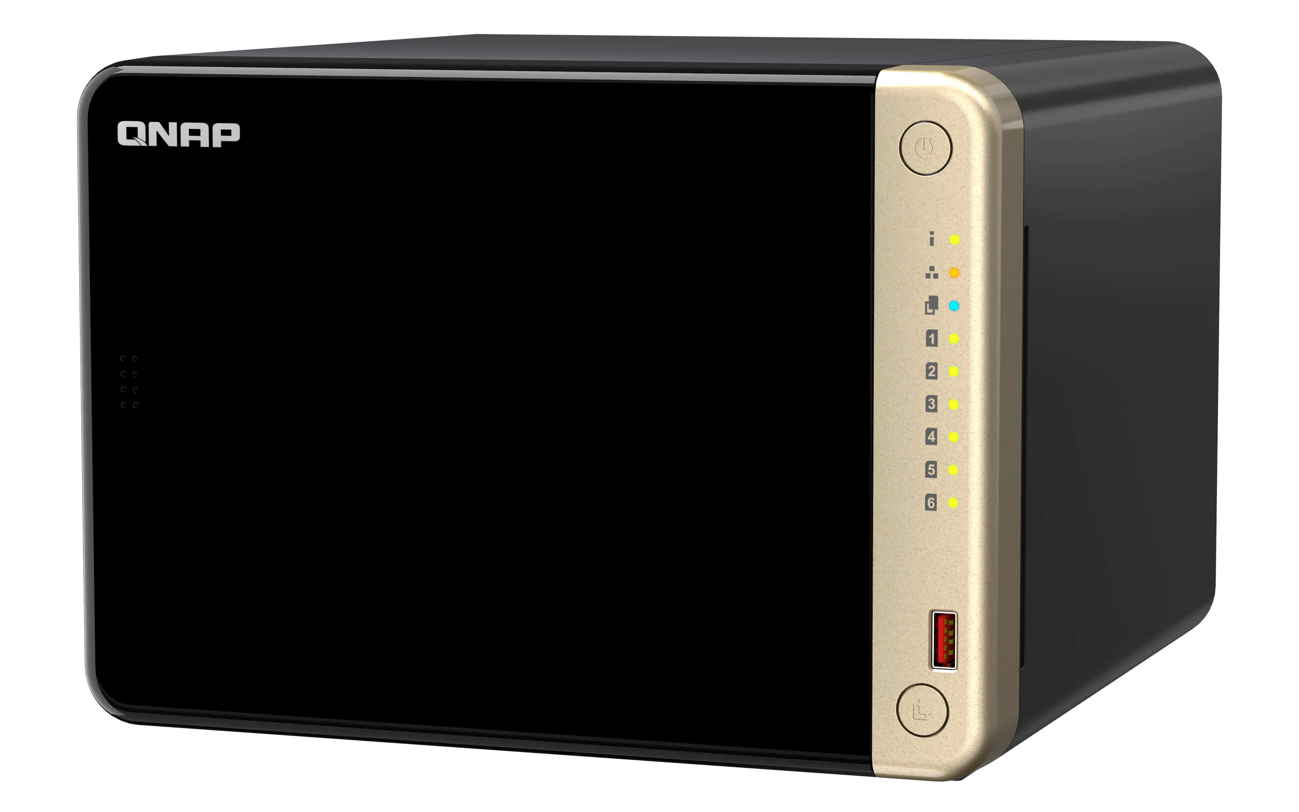 QNAP 6-Bay desktop NAS Intel Celeron N5105/N5095 quad-core