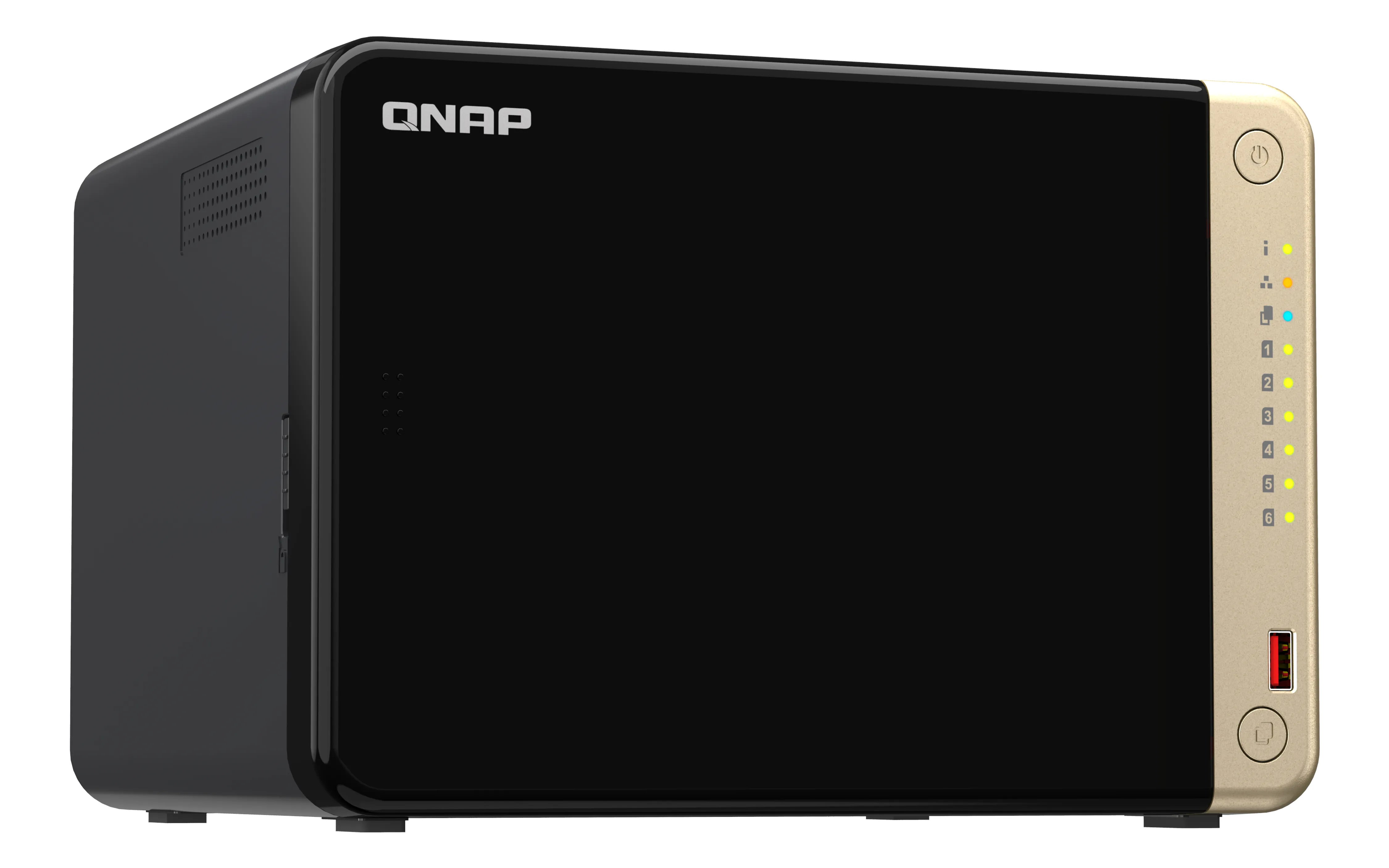 Qnap TS-664 + 6 x Seagate IronWolf ST8000VN - NAS station