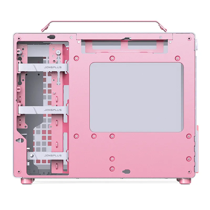Jonsbo Z20 Micro-ATX - case, white/pink