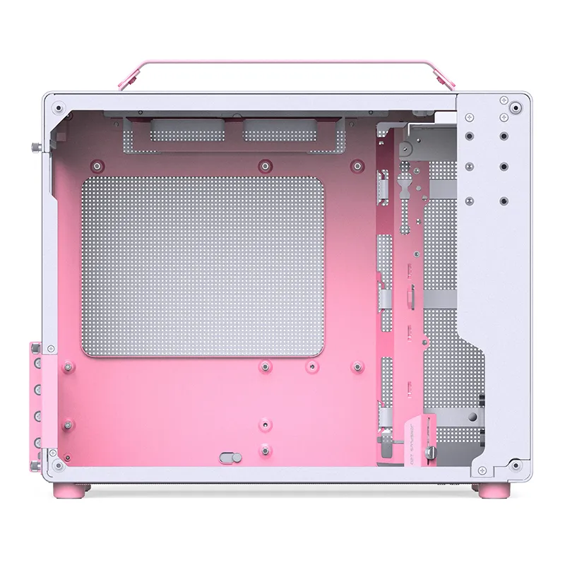 Jonsbo Z20 Micro-ATX - chassi, vit/pink