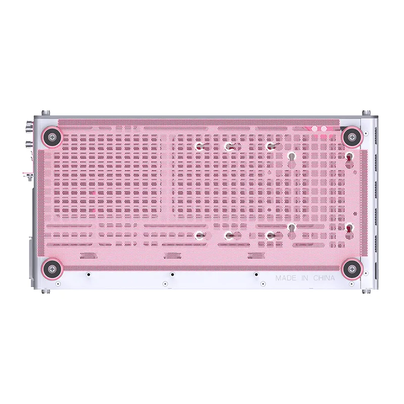 Jonsbo Z20 Micro-ATX - chassi, vit/pink