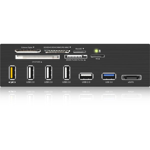 ICY BOX USB 3.0 minneskortl&auml;sare