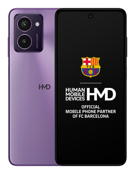 Nokia HMD Pulse Pro 6/128 GB Android-telefon, violett