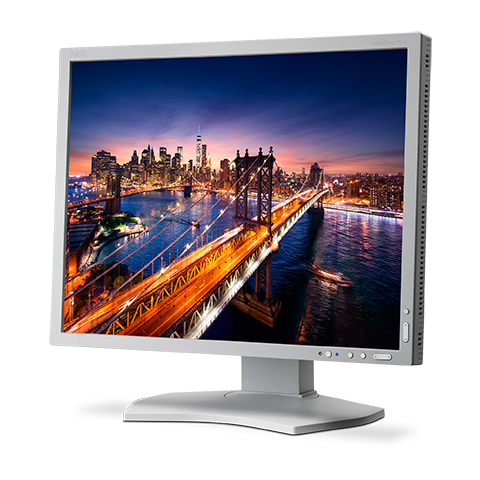 NEC 21.3&quot; MultiSync P212, 1600x1200px, IPS -n&auml;ytt&ouml;, Valkoinen