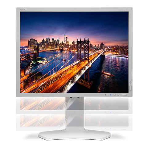 NEC 21.3&quot; MultiSync P212, 1600x1200px, IPS -n&auml;ytt&ouml;, Valkoinen