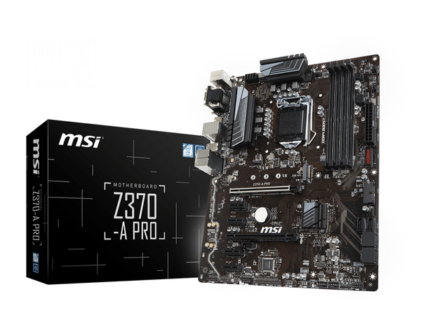 MSI Z370A Pro, ATX motherboard