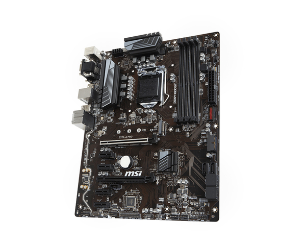 MSI Z370A Pro, ATX motherboard
