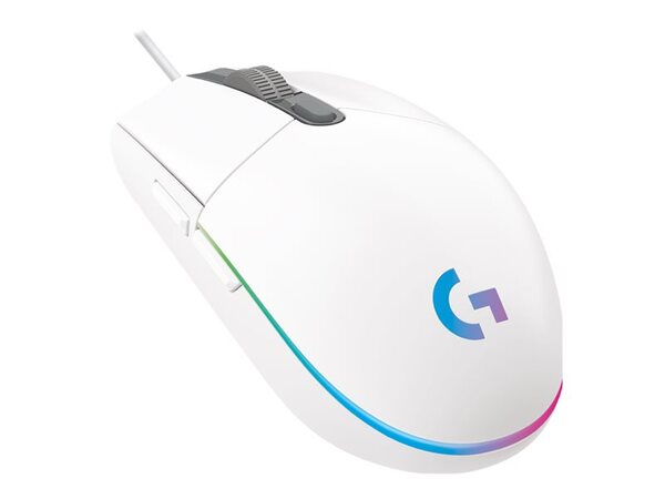 Logitech G102 Lightsync - gaming mus, Vit