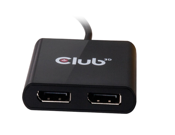 CLUB3D MST HUB 1 x USB TYPE C &gt; 2 x DP
