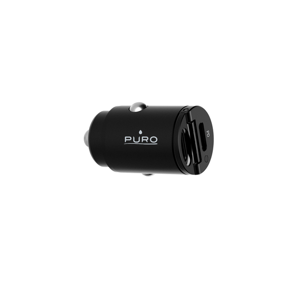 Puro Car Charger Mini 2 USB-C 30W, Black