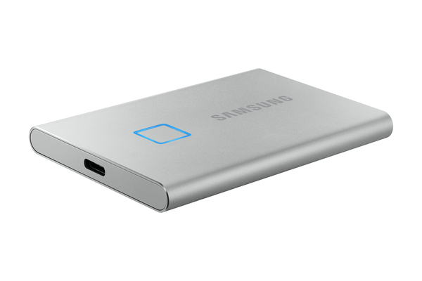 Samsung T7 Touch 2 TB - extern SSD, Silver