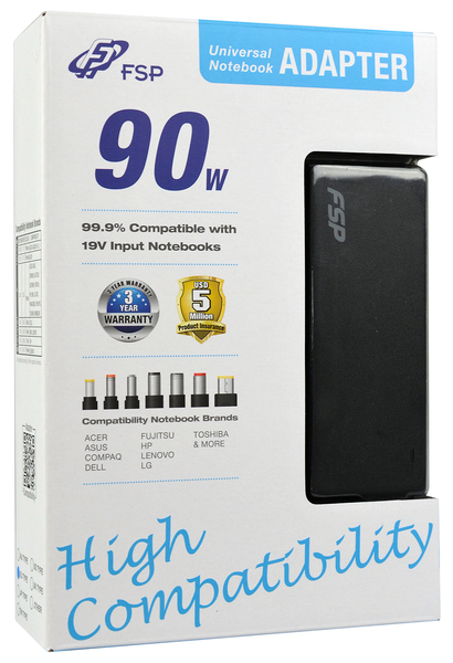 FSP NB V90 Universal SLIM AC adapter
