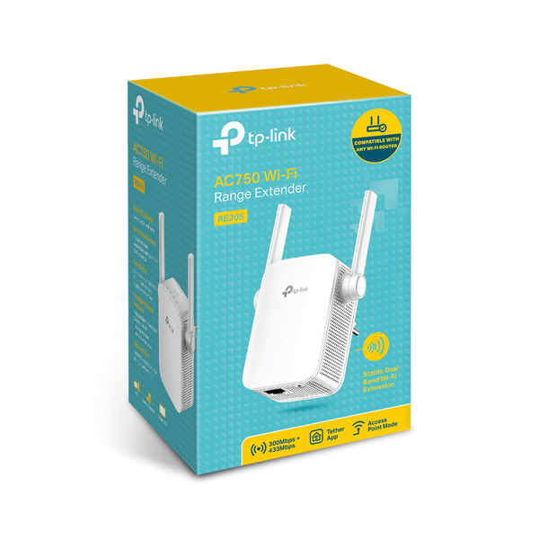 TP-Link AC750 Wi-Fi Range Extender  /RE205 v3