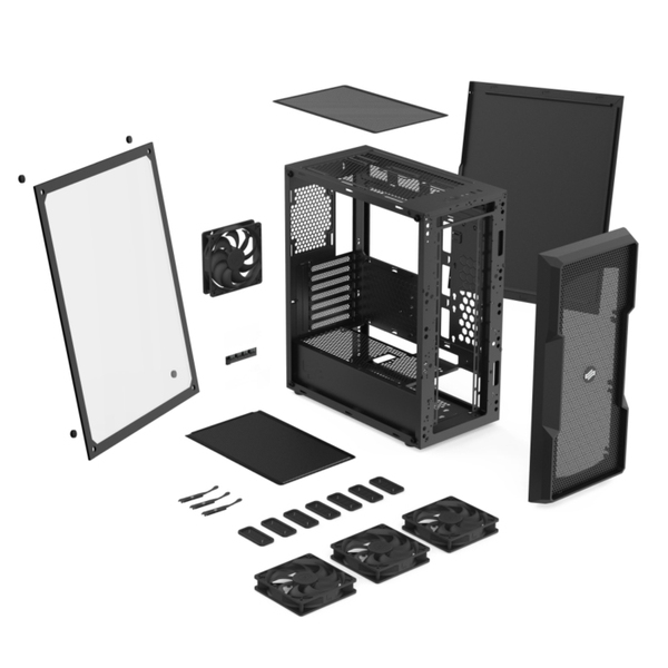 SilentiumPC Regnum RG6V TG Pure Black