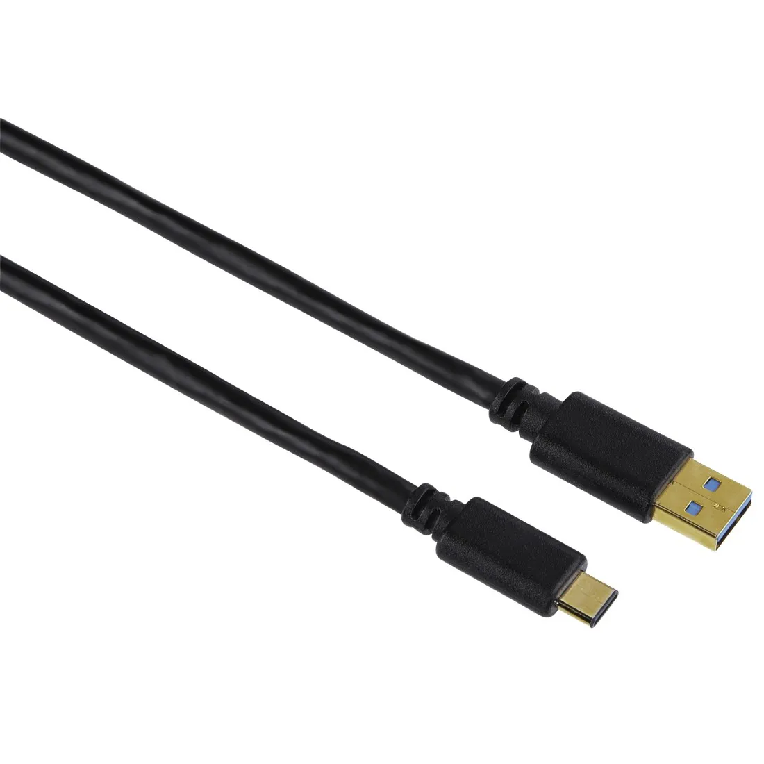 Hama USB-C to USB-A cable, 1.8 m, Black