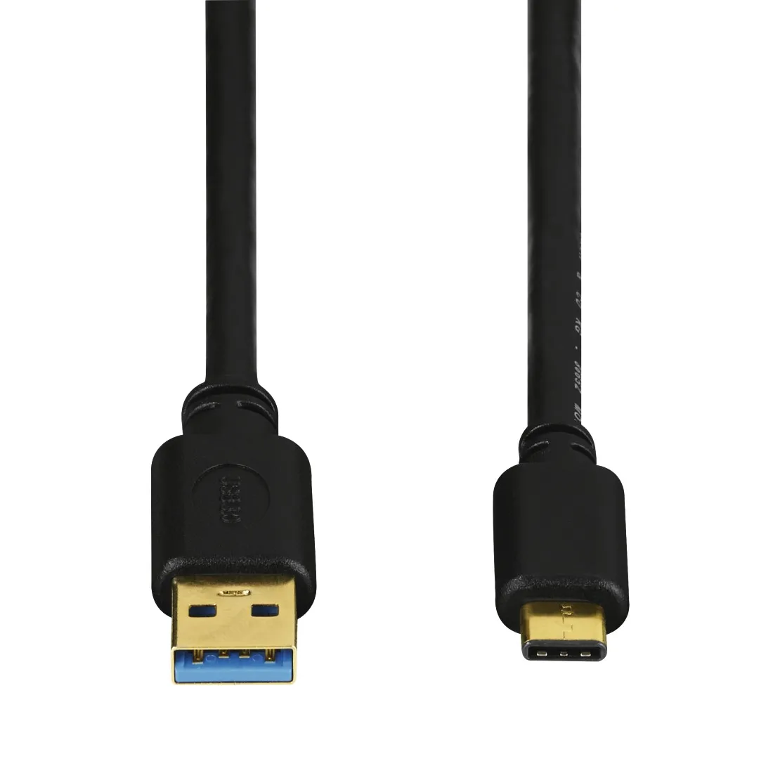 Hama USB-C to USB-A cable, 1.8 m, Black