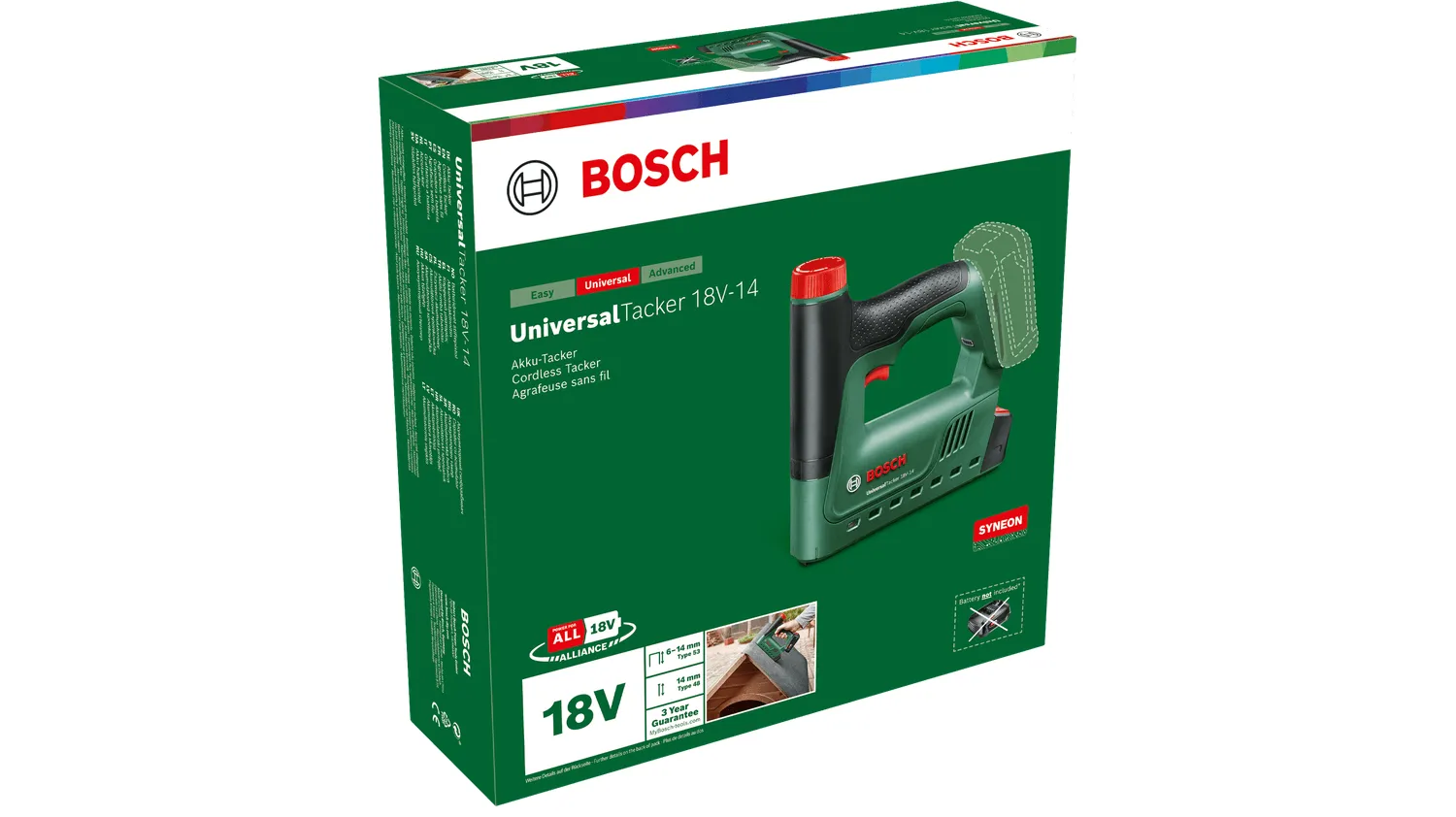 Bosch UniversalTracker 18V-14 - cordless tracker
